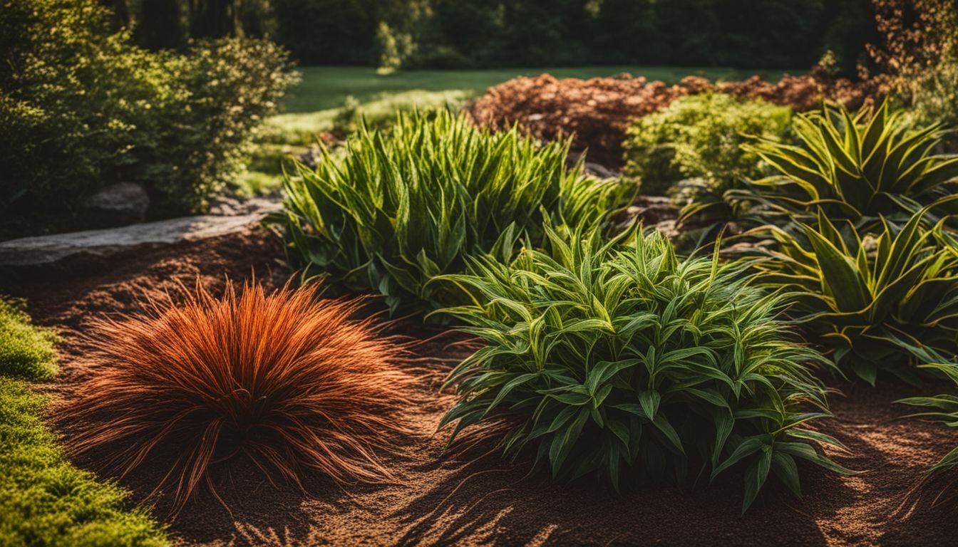 Thriving Healthy Copper Tops plants in a sunlit garden with rich soil.