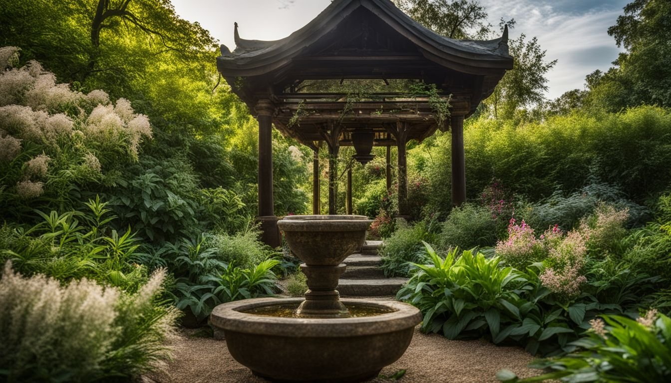 A beautiful garden filled with healthy Pieris Temple Bells.