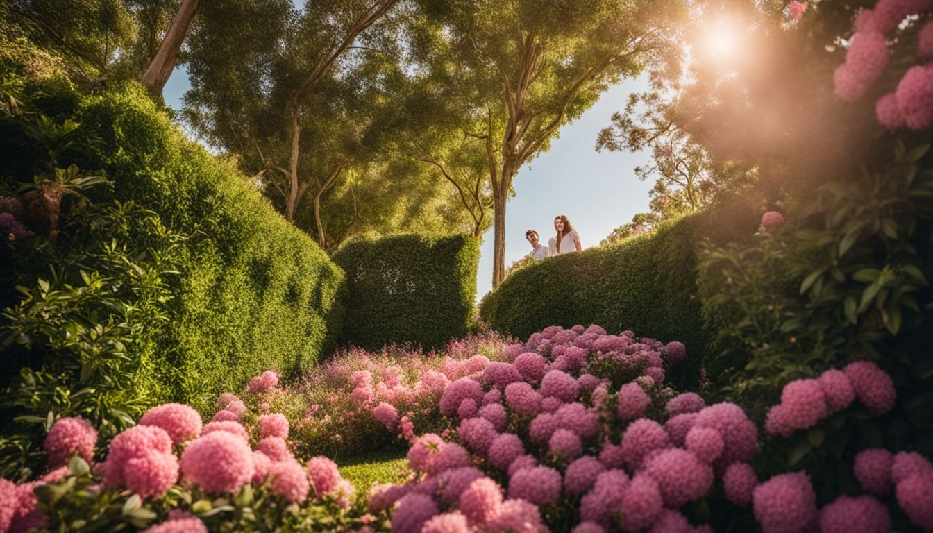 The photo shows a vibrant Murraya hedge in an Australian garden.