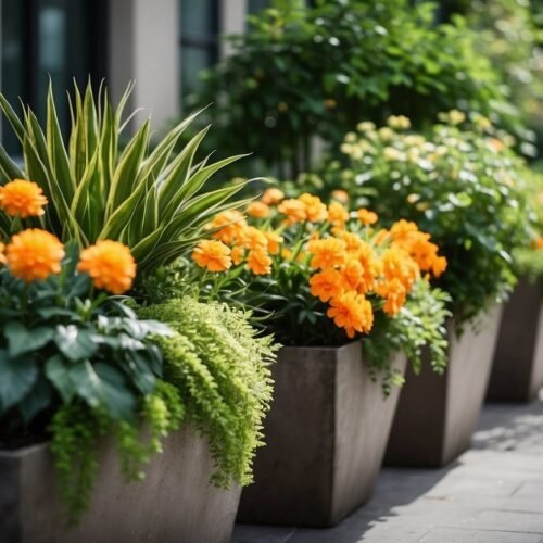 Large Concrete Pots: A Guide to Stylish Outdoor Planters – Bindy ...