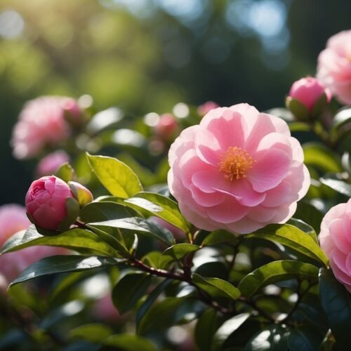 Camellia Sasanqua Full Sun Varieties: Best Picks for Sunny Gardens