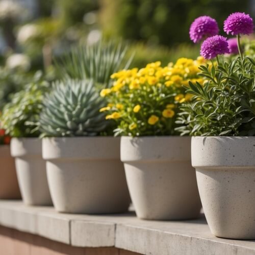 Outdoor Concrete Pots: Stylish Ideas for Your Garden
