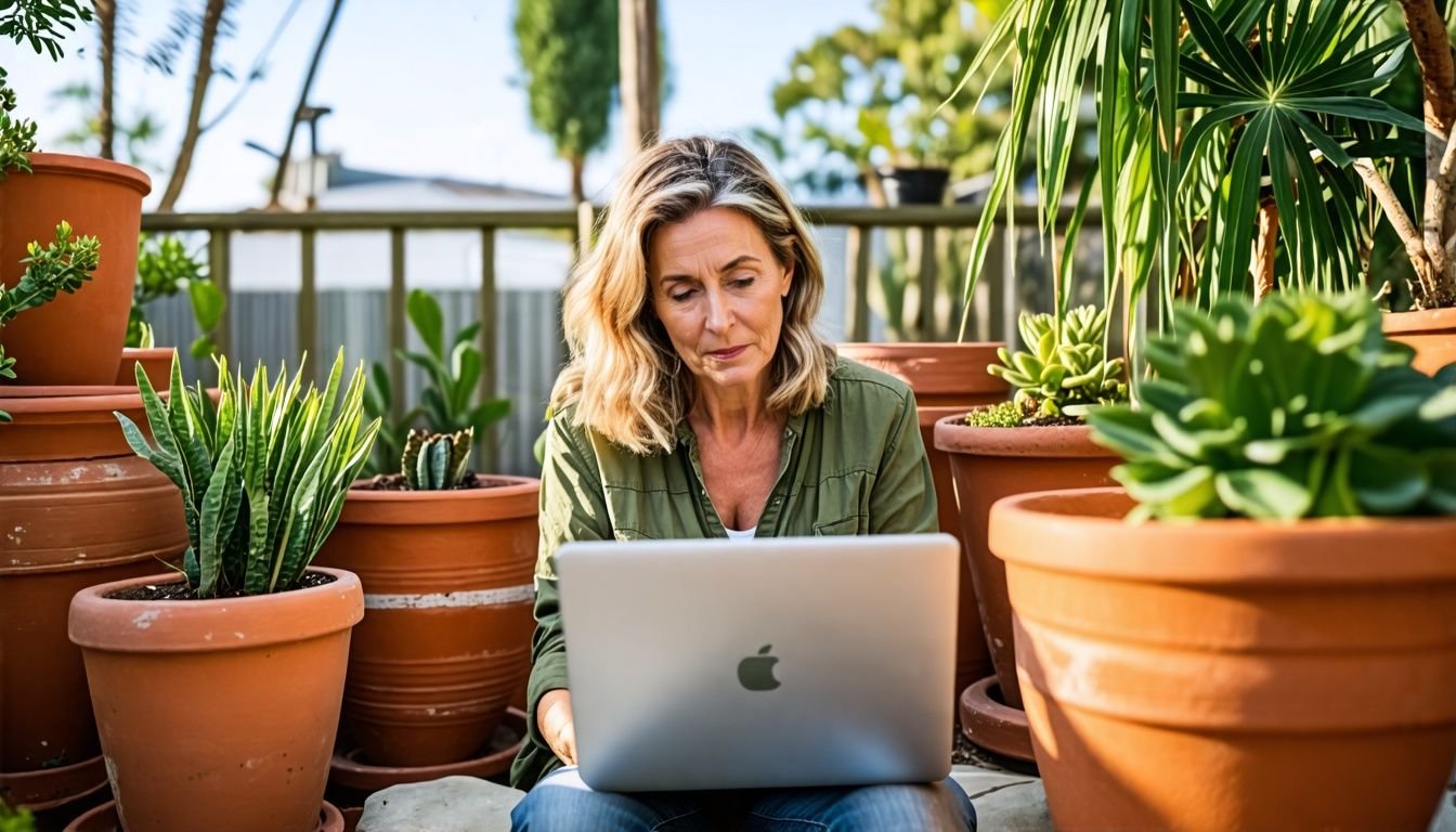 An Aussie gardener browsing online for terracotta pots in 2021.