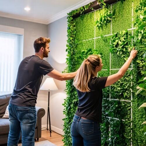 Creating the Most Realistic Artificial Green Wall: A DIY Guide for Australian Homes