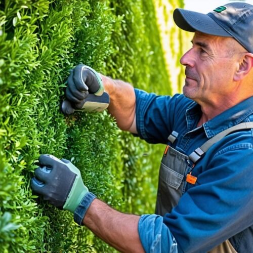 DIY Guide: How to Create an Outdoor Green Wall using Artificial Hedge