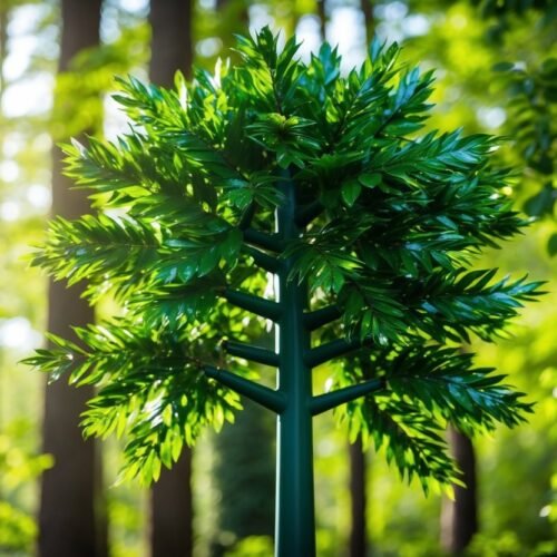 Plastic Trees: A Quirky Solution to Urban Greening