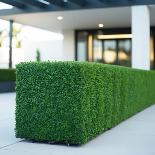 Artificial Box Hedge: Lush Greenery Without the Fuss