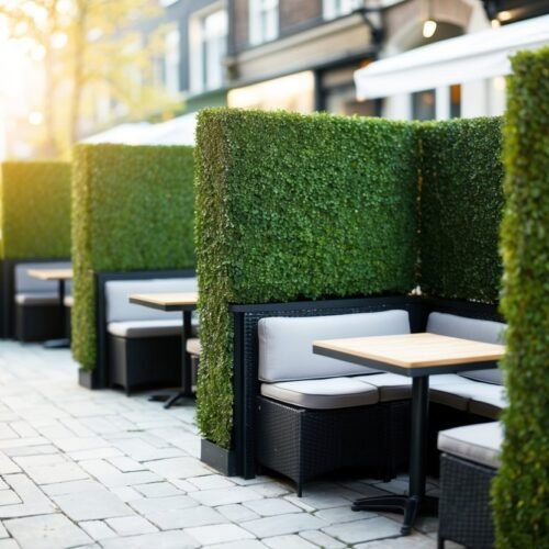 Artificial Hedge Panels: A Chic Privacy Solution for Your Garden