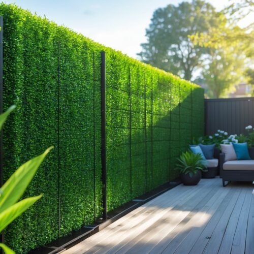 Artificial Hedge Fence: An Easy Way to Boost Your Garden’s Privacy