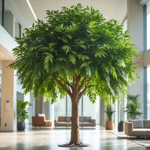 Large Artificial Tree Ideas To Transform Your Space With Ease