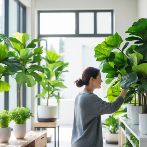 Artificial Fiddle Leaf Fig: The Perfect Low-Maintenance Indoor Plant